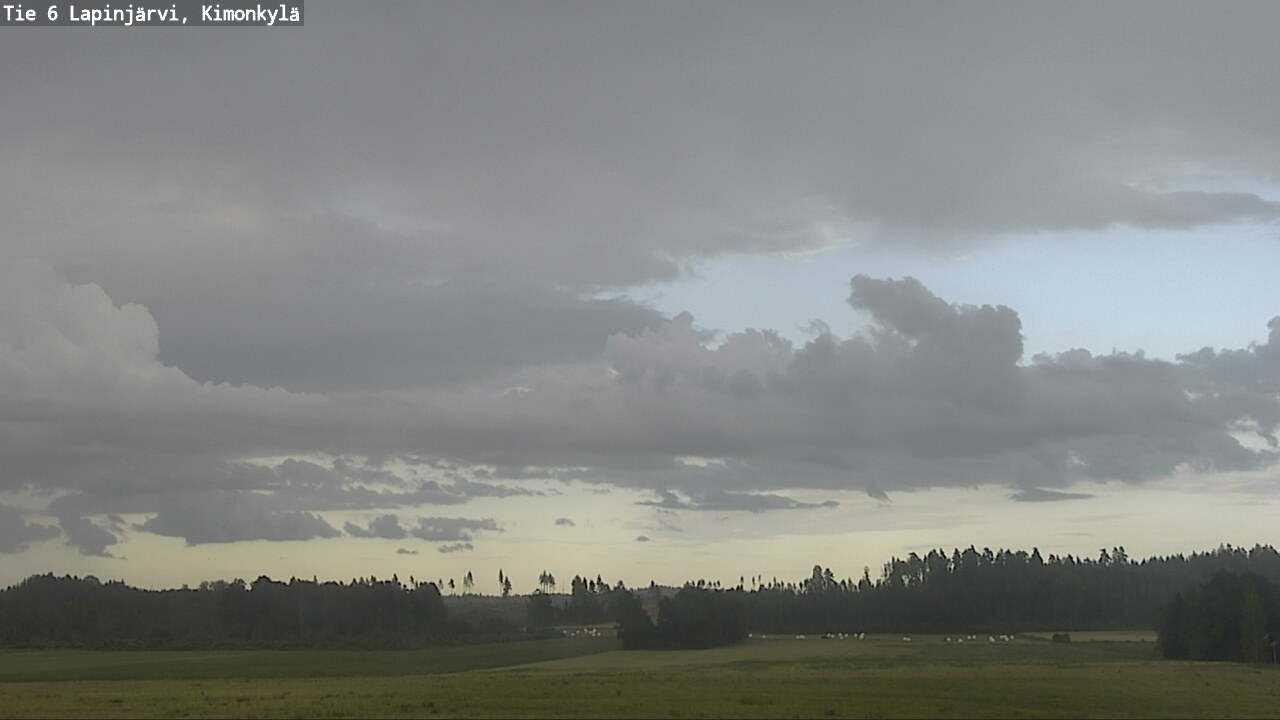 Weather Camera Image Väg 6 Lapinjärvi, Kimoböle, Lapinjärvi, Uusimaa