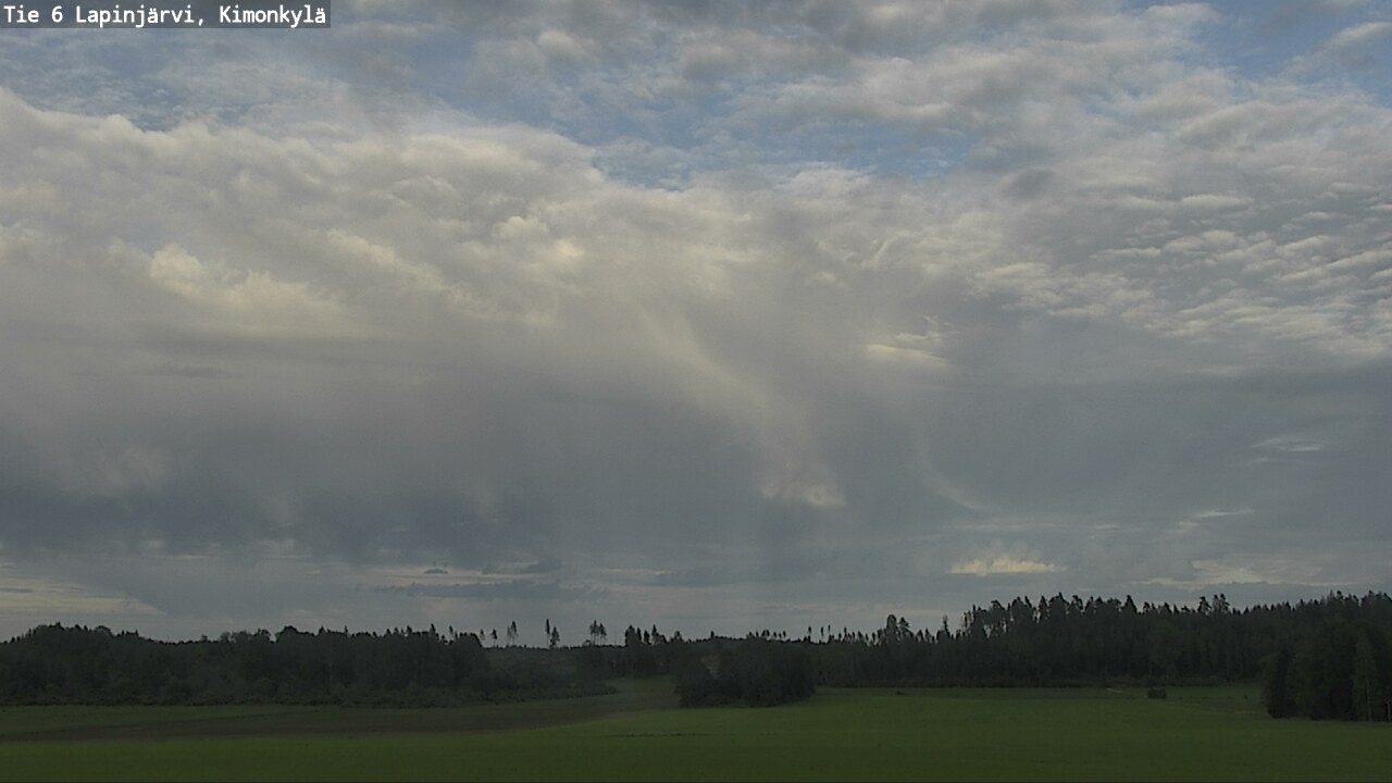 Weather Camera Image Väg 6 Lapinjärvi, Kimoböle, Lapinjärvi, Uusimaa