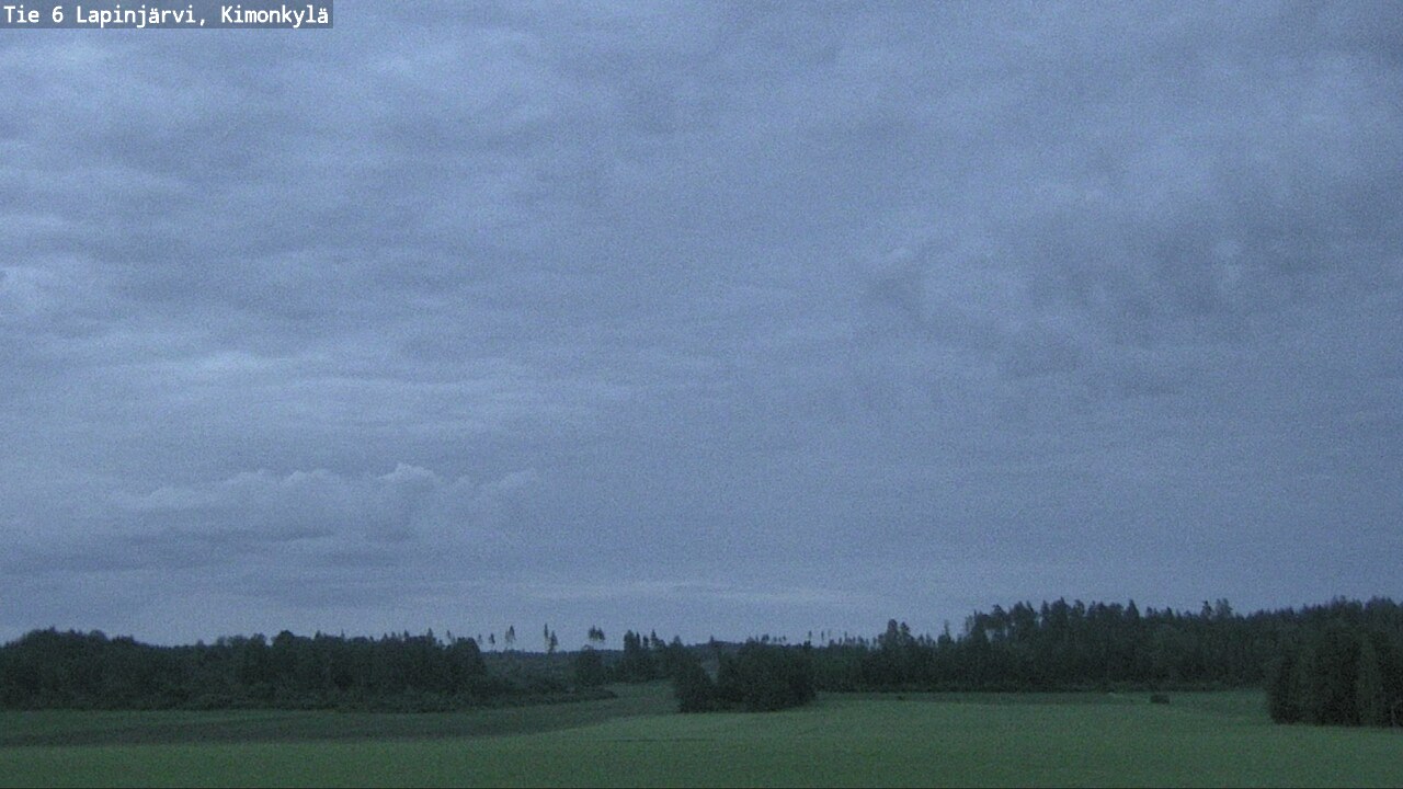 Weather Camera Image Väg 6 Lapinjärvi, Kimoböle, Lapinjärvi, Uusimaa
