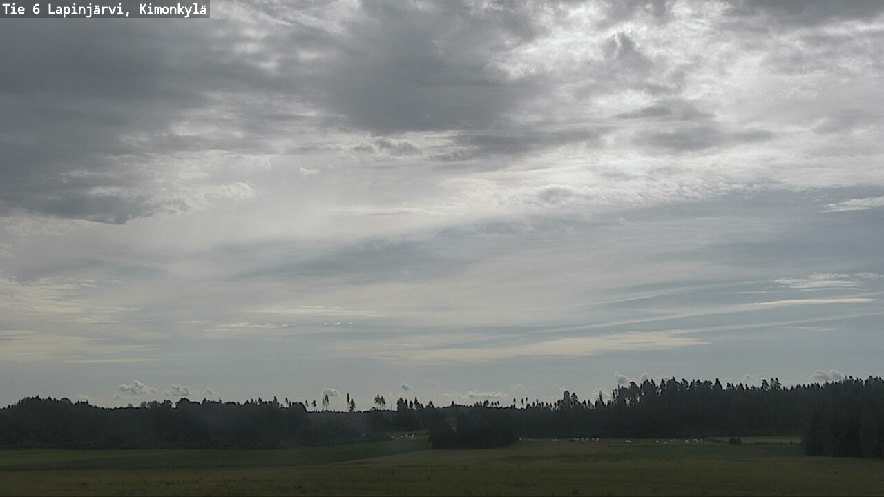 Weather Camera Image Väg 6 Lapinjärvi, Kimoböle, Lapinjärvi, Uusimaa