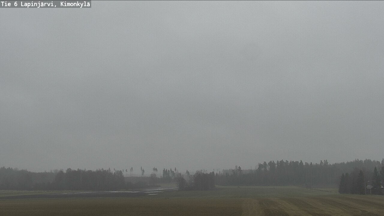 Weather Camera Image Väg 6 Lapinjärvi, Kimoböle, Lapinjärvi, Uusimaa