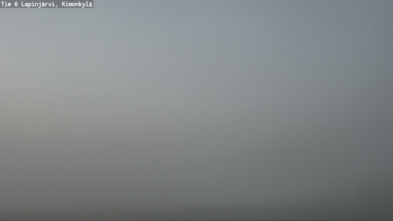 Weather Camera Image Väg 6 Lapinjärvi, Kimoböle, Lapinjärvi, Uusimaa