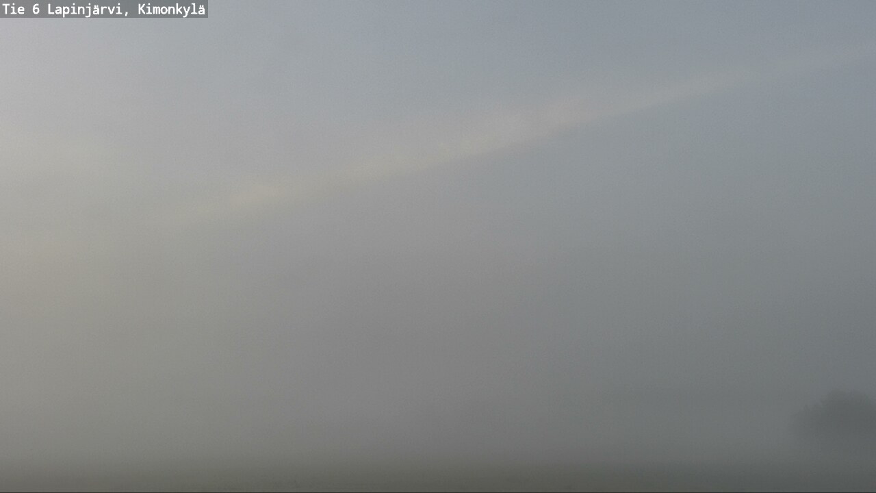 Weather Camera Image Väg 6 Lapinjärvi, Kimoböle, Lapinjärvi, Uusimaa