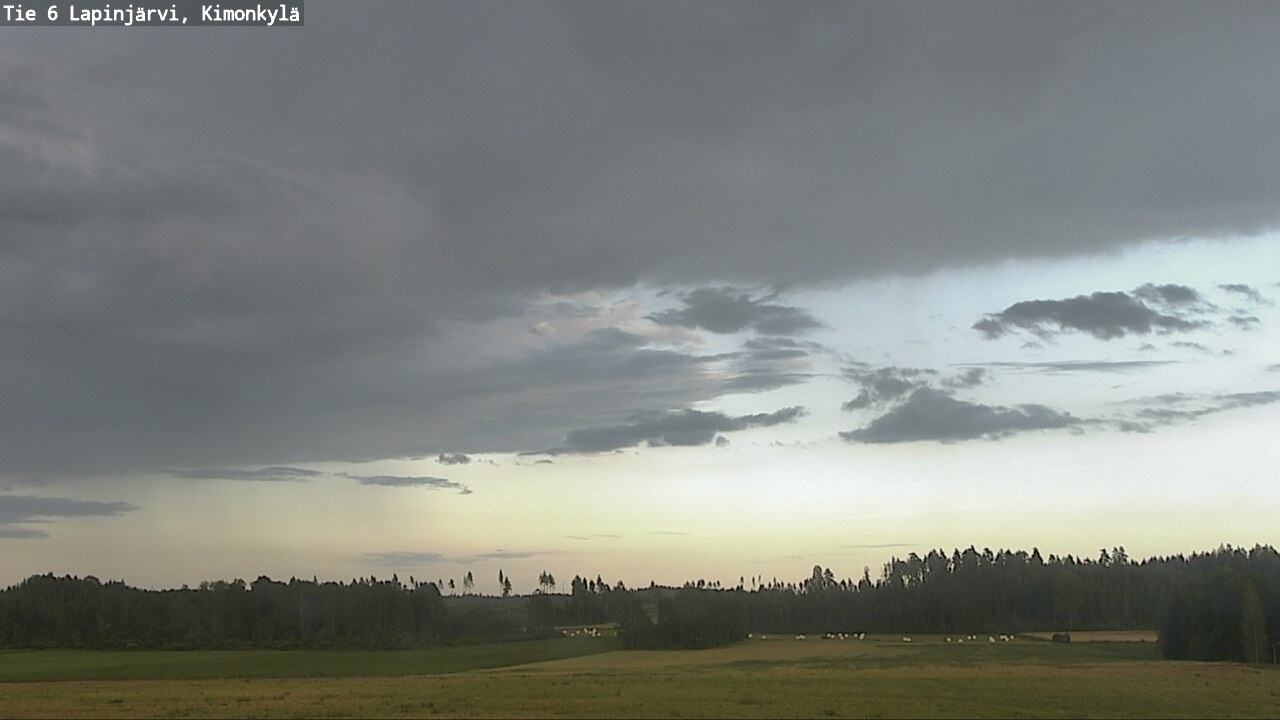 Weather Camera Image Väg 6 Lapinjärvi, Kimoböle, Lapinjärvi, Uusimaa