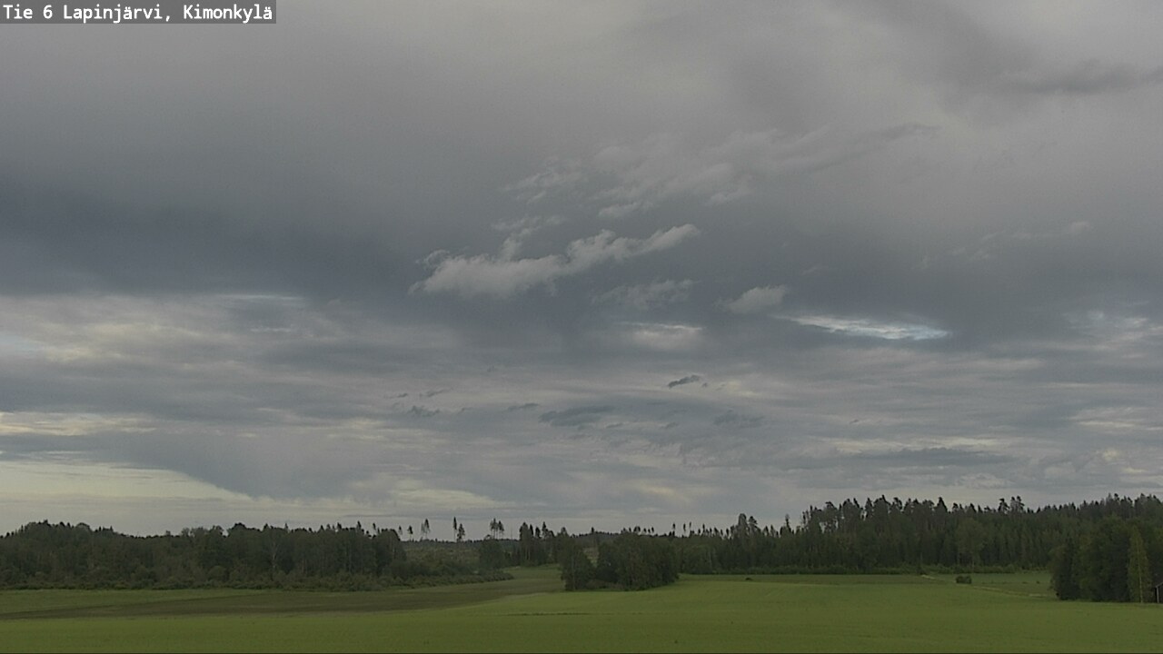 Weather Camera Image Väg 6 Lapinjärvi, Kimoböle, Lapinjärvi, Uusimaa
