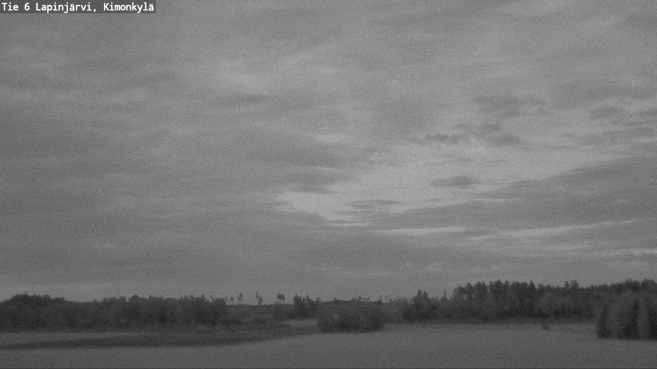 Weather Camera Image Väg 6 Lapinjärvi, Kimoböle, Lapinjärvi, Uusimaa