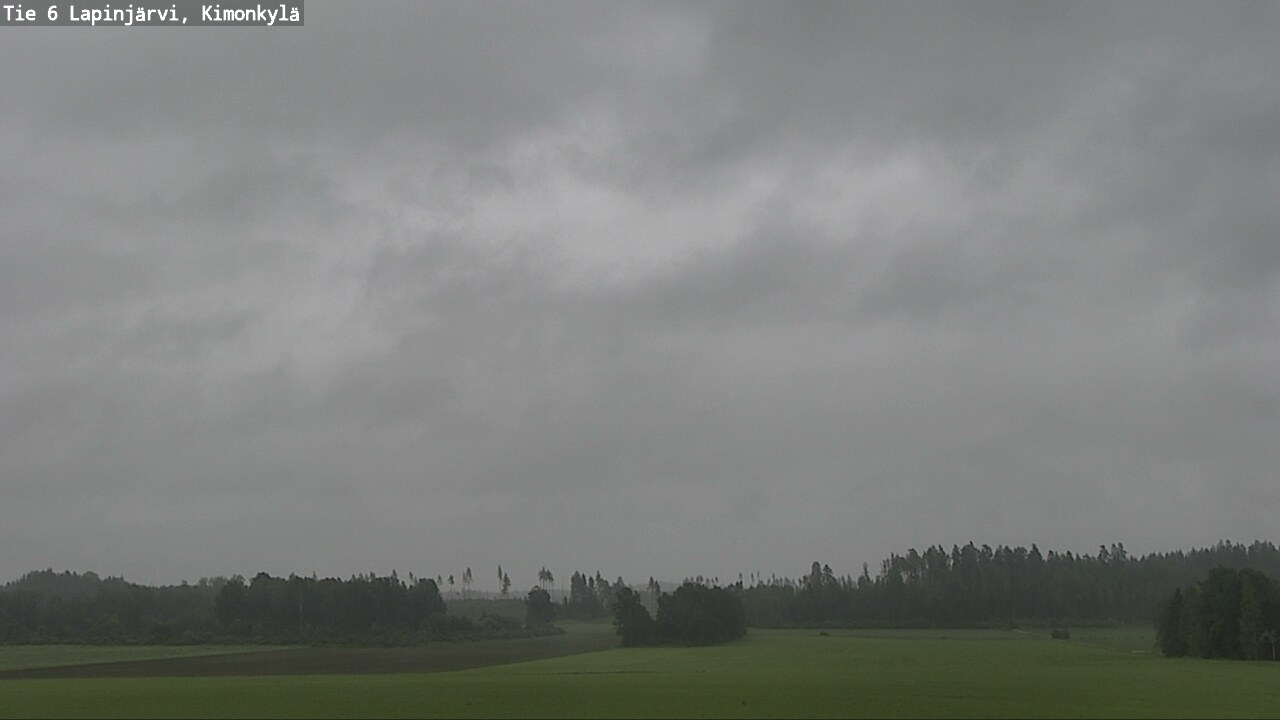 Weather Camera Image Road 6 Lapinjärvi, Kimonkylä, Lapinjärvi, Uusimaa