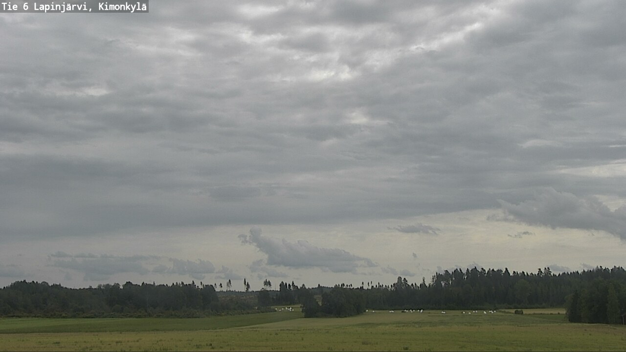Weather Camera Image Road 6 Lapinjärvi, Kimonkylä, Lapinjärvi, Uusimaa