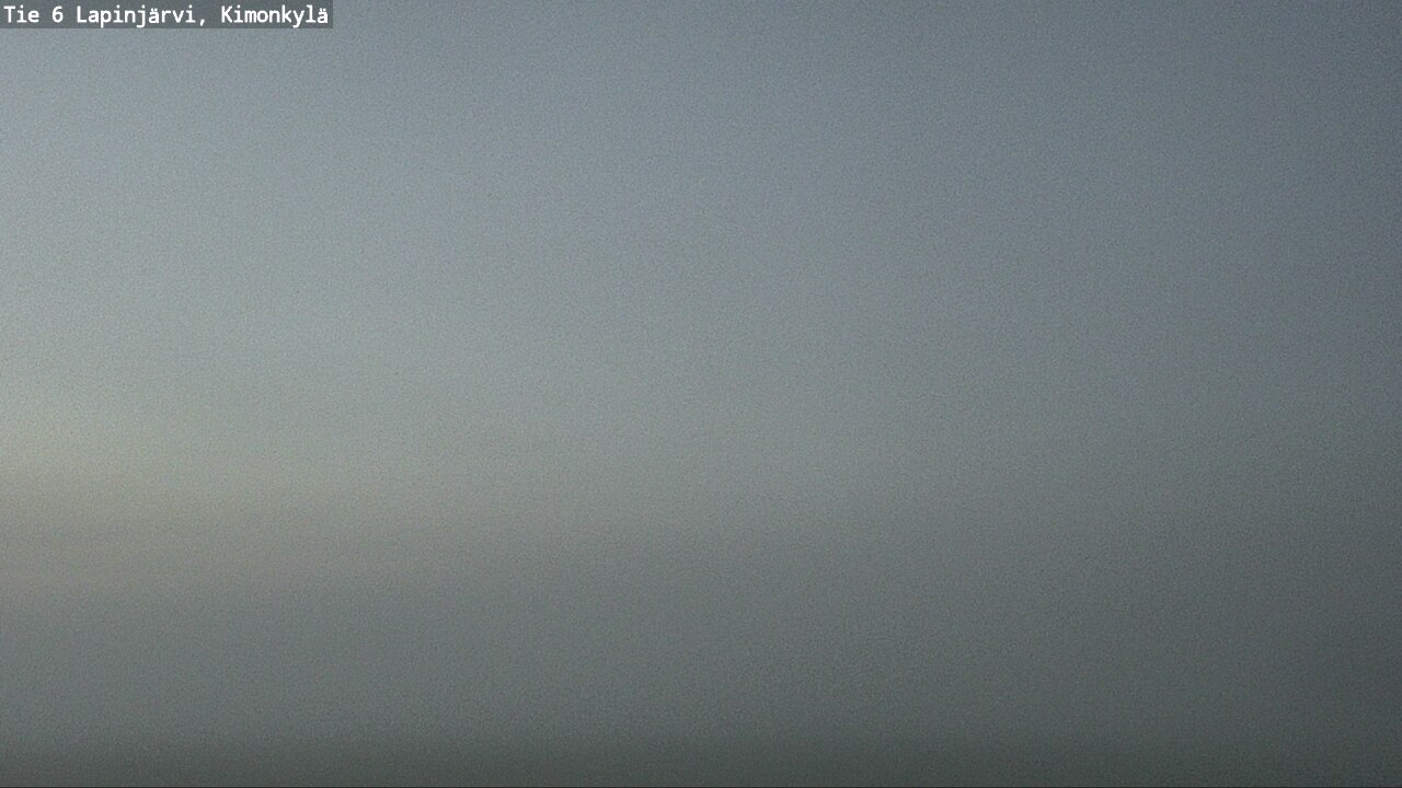 Weather Camera Image Väg 6 Lapinjärvi, Kimoböle, Lapinjärvi, Uusimaa