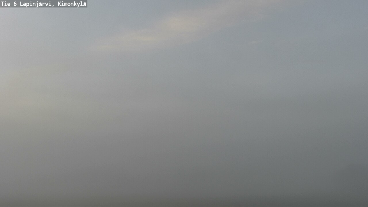 Weather Camera Image Väg 6 Lapinjärvi, Kimoböle, Lapinjärvi, Uusimaa