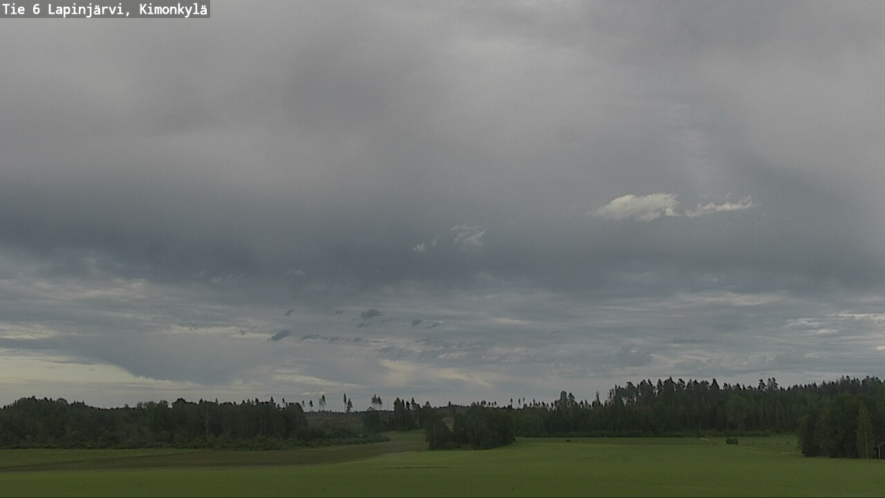 Weather Camera Image Väg 6 Lapinjärvi, Kimoböle, Lapinjärvi, Uusimaa
