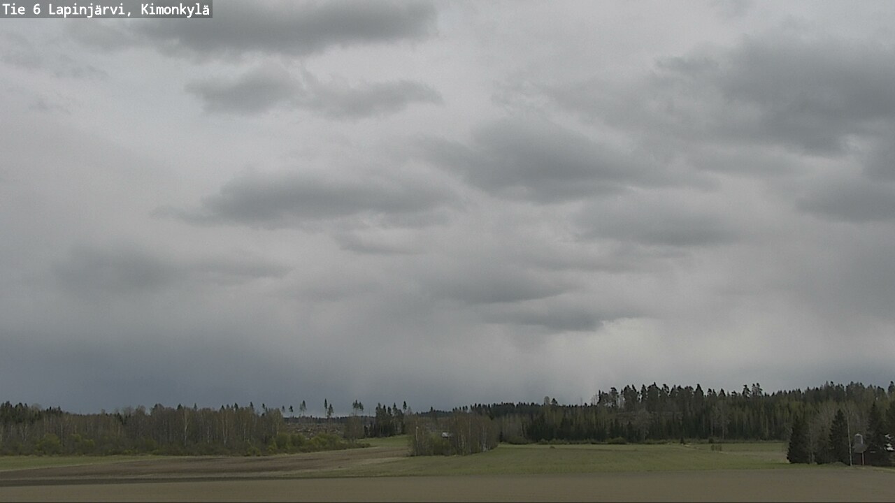 Weather Camera Image Väg 6 Lapinjärvi, Kimoböle, Lapinjärvi, Uusimaa