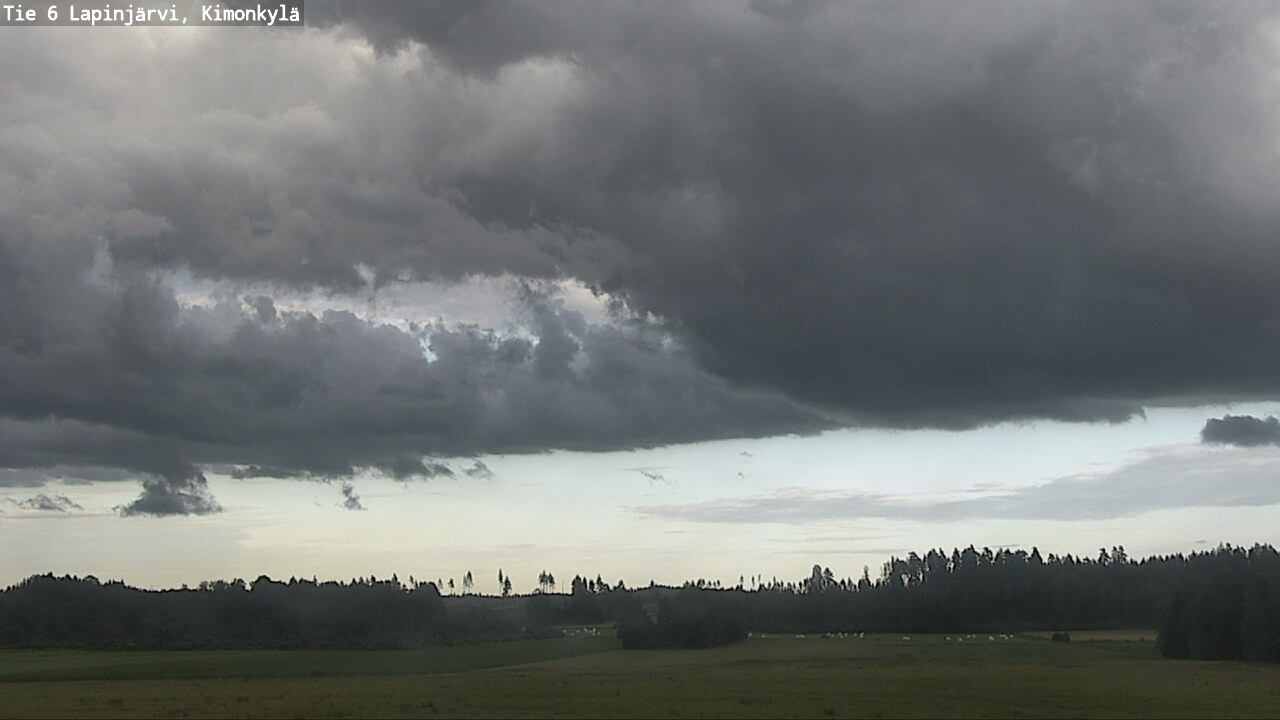 Weather Camera Image Väg 6 Lapinjärvi, Kimoböle, Lapinjärvi, Uusimaa