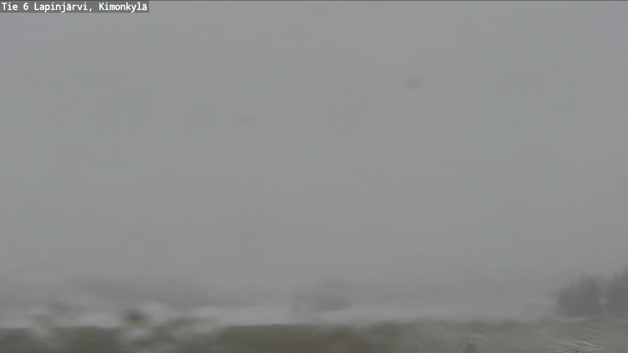 Weather Camera Image Väg 6 Lapinjärvi, Kimoböle, Lapinjärvi, Uusimaa