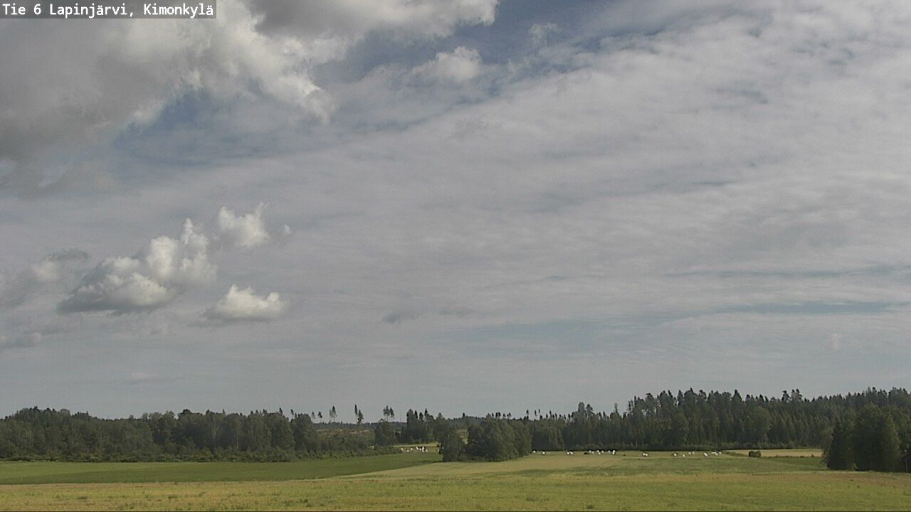 Weather Camera Image Väg 6 Lapinjärvi, Kimoböle, Lapinjärvi, Uusimaa