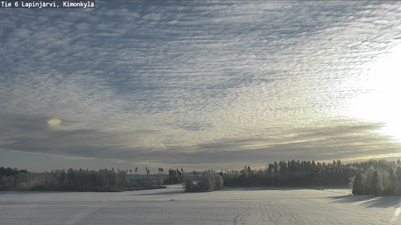 Kelikamerat Kuva Tie 6 Lapinjärvi, Kimonkylä, Lapinjärvi, Uusimaa