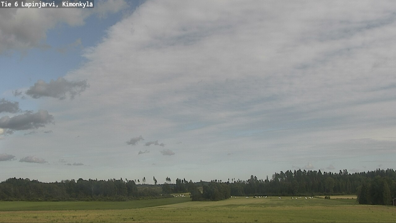 Weather Camera Image Väg 6 Lapinjärvi, Kimoböle, Lapinjärvi, Uusimaa
