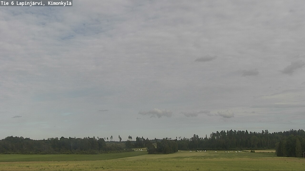 Weather Camera Image Väg 6 Lapinjärvi, Kimoböle, Lapinjärvi, Uusimaa