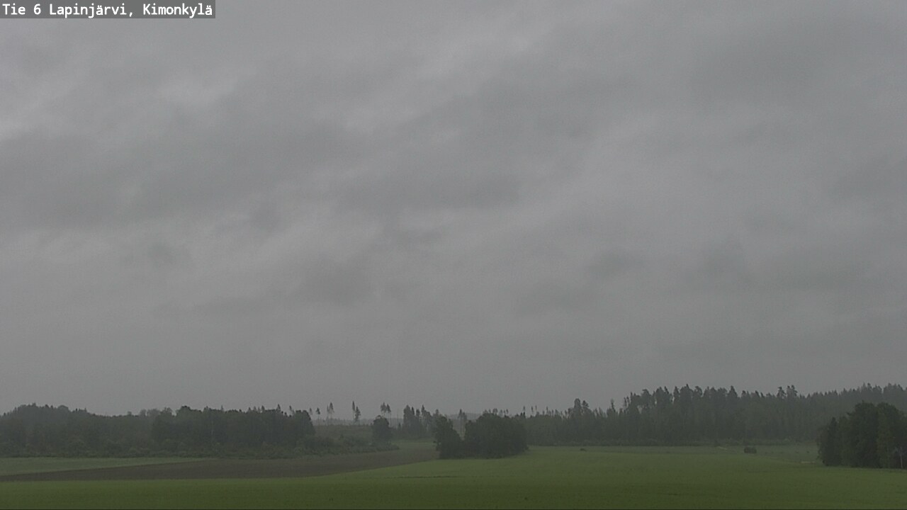 Weather Camera Image Road 6 Lapinjärvi, Kimonkylä, Lapinjärvi, Uusimaa
