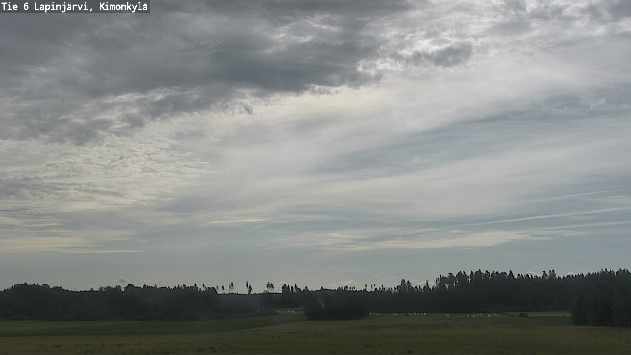 Weather Camera Image Väg 6 Lapinjärvi, Kimoböle, Lapinjärvi, Uusimaa