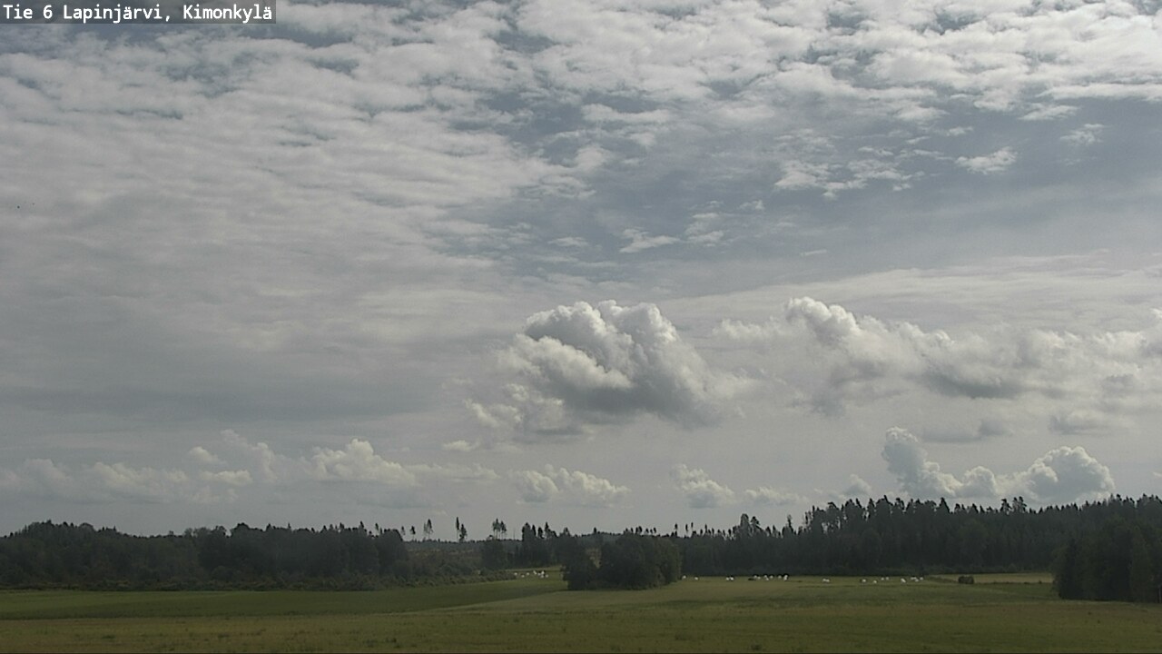 Weather Camera Image Road 6 Lapinjärvi, Kimonkylä, Lapinjärvi, Uusimaa