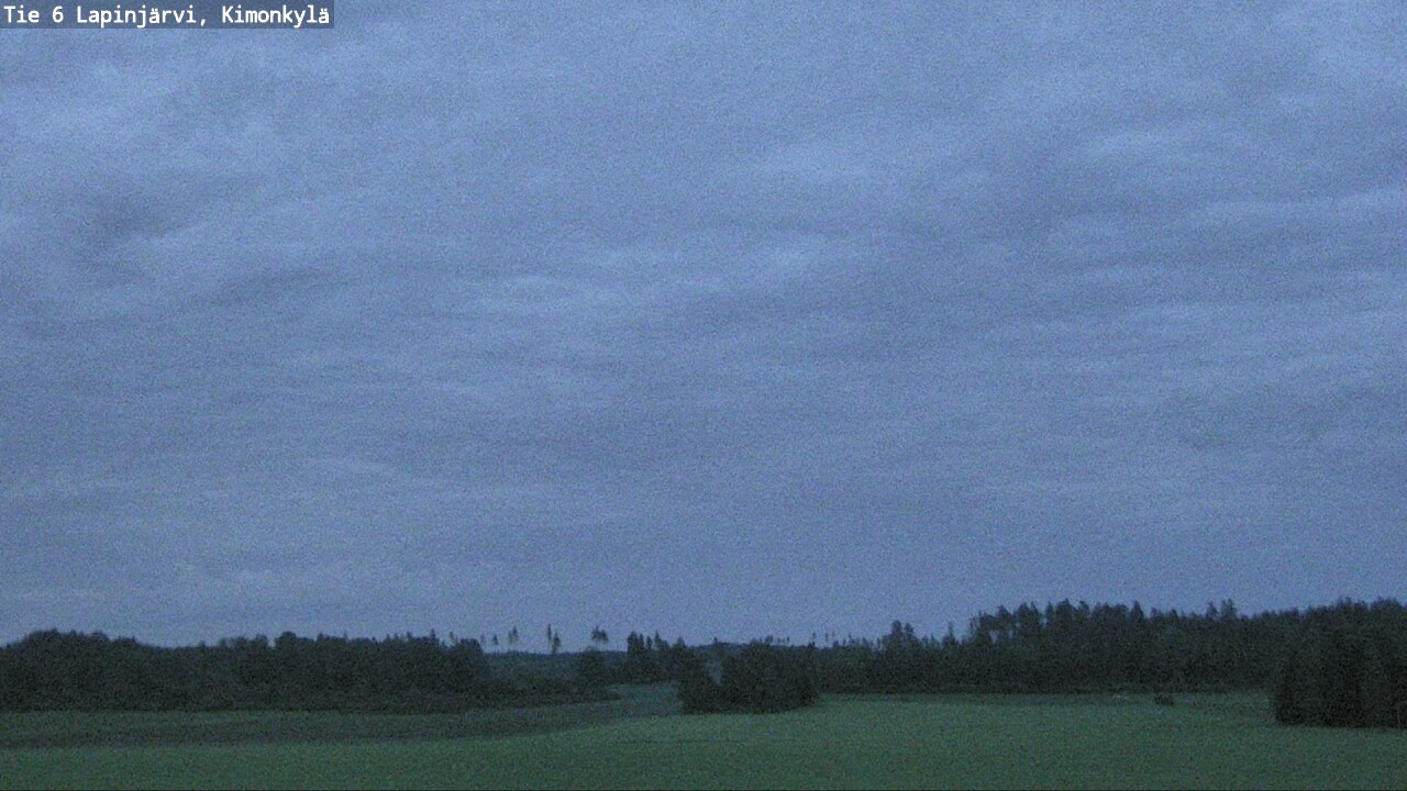 Weather Camera Image Väg 6 Lapinjärvi, Kimoböle, Lapinjärvi, Uusimaa