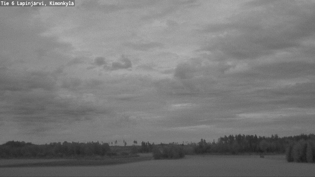 Weather Camera Image Väg 6 Lapinjärvi, Kimoböle, Lapinjärvi, Uusimaa