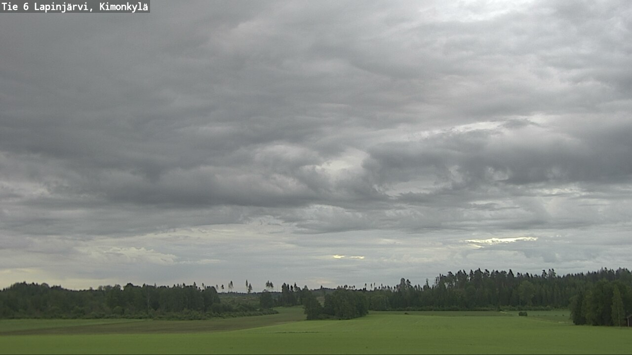 Weather Camera Image Väg 6 Lapinjärvi, Kimoböle, Lapinjärvi, Uusimaa