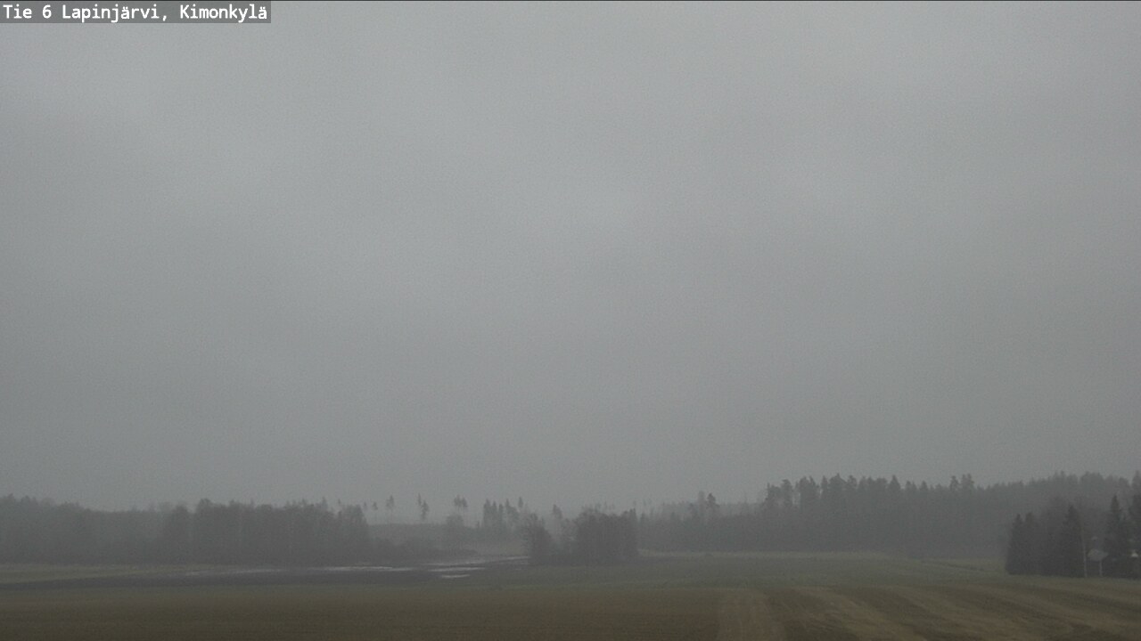 Weather Camera Image Väg 6 Lapinjärvi, Kimoböle, Lapinjärvi, Uusimaa