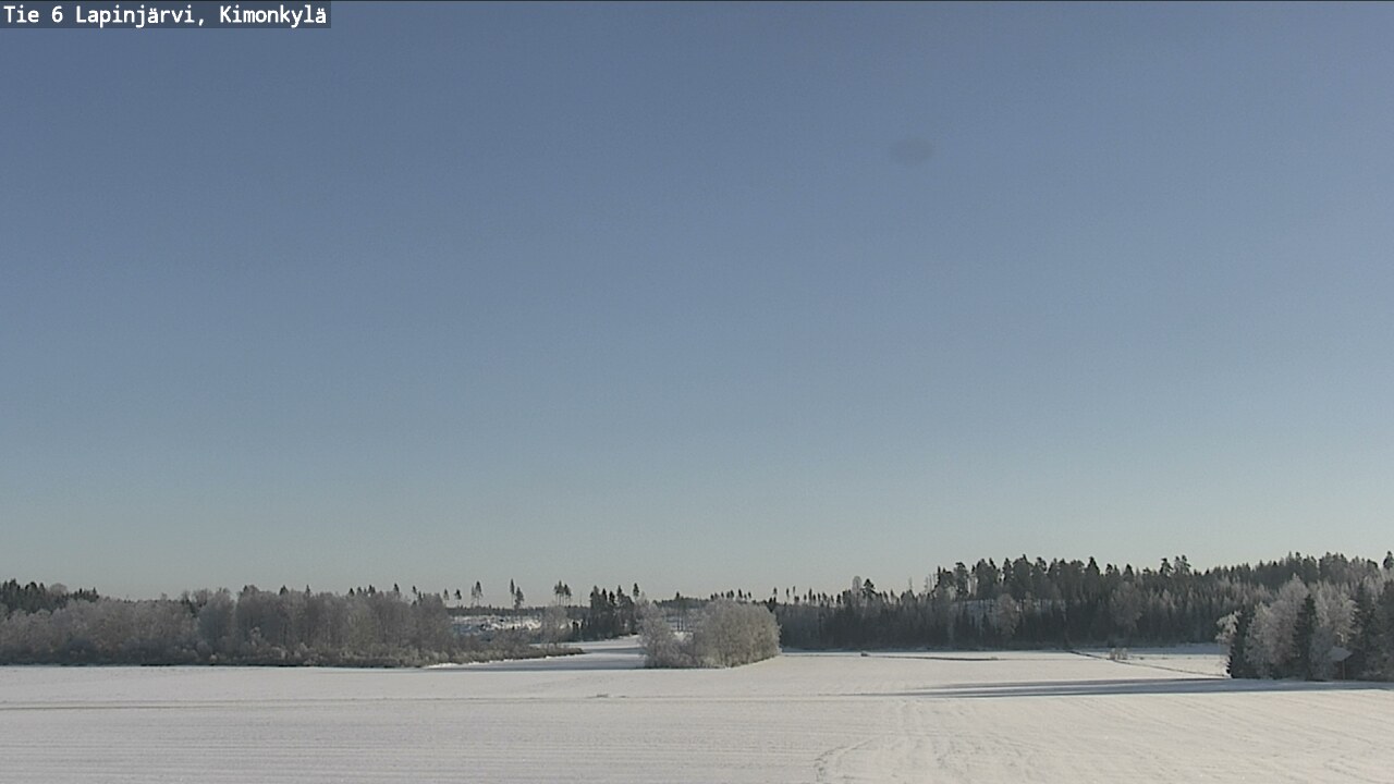Kelikamerat Kuva Tie 6 Lapinjärvi, Kimonkylä, Lapinjärvi, Uusimaa