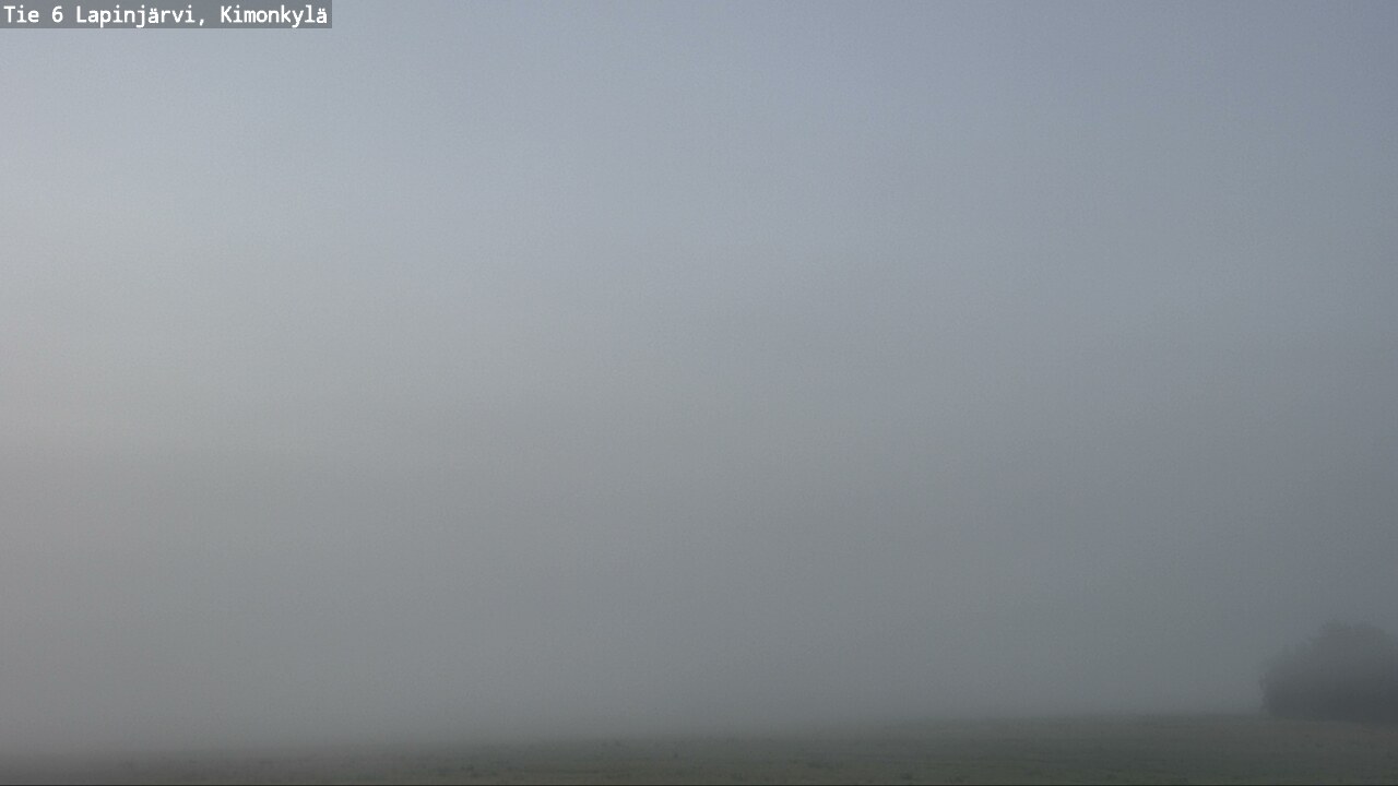 Weather Camera Image Väg 6 Lapinjärvi, Kimoböle, Lapinjärvi, Uusimaa
