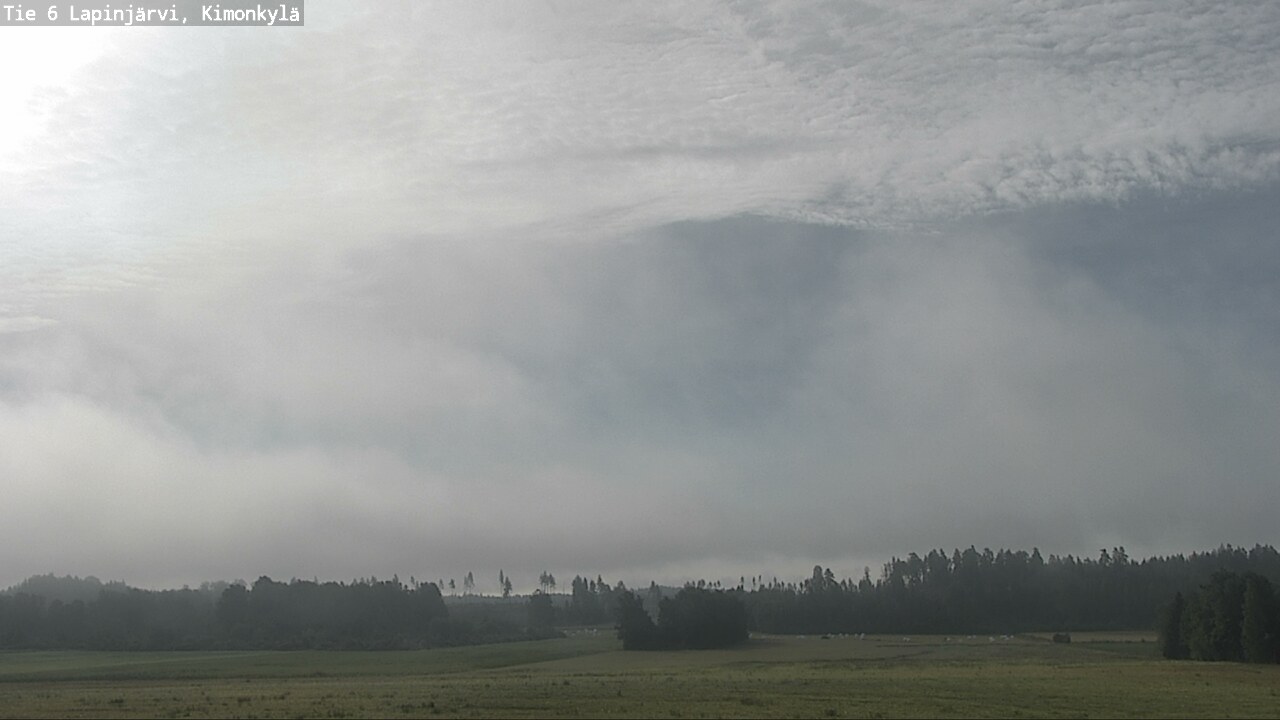 Weather Camera Image Väg 6 Lapinjärvi, Kimoböle, Lapinjärvi, Uusimaa
