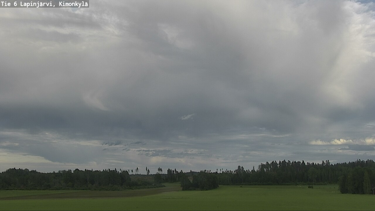 Weather Camera Image Väg 6 Lapinjärvi, Kimoböle, Lapinjärvi, Uusimaa