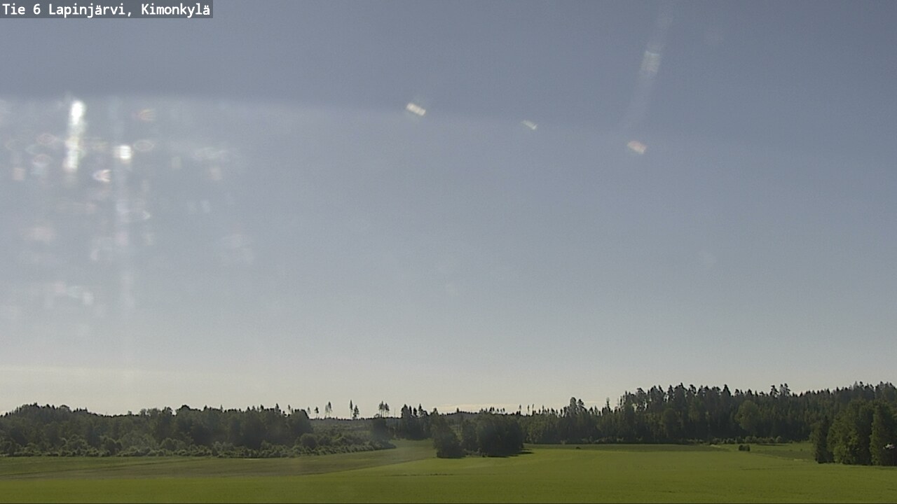 Weather Camera Image Väg 6 Lapinjärvi, Kimoböle, Lapinjärvi, Uusimaa