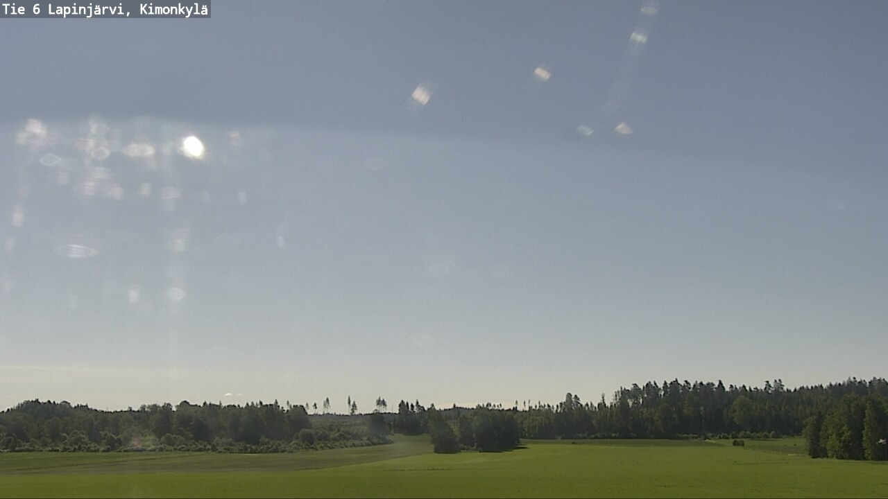 Weather Camera Image Väg 6 Lapinjärvi, Kimoböle, Lapinjärvi, Uusimaa