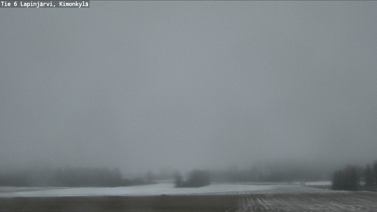 Weather Camera Image Väg 6 Lapinjärvi, Kimoböle, Lapinjärvi, Uusimaa
