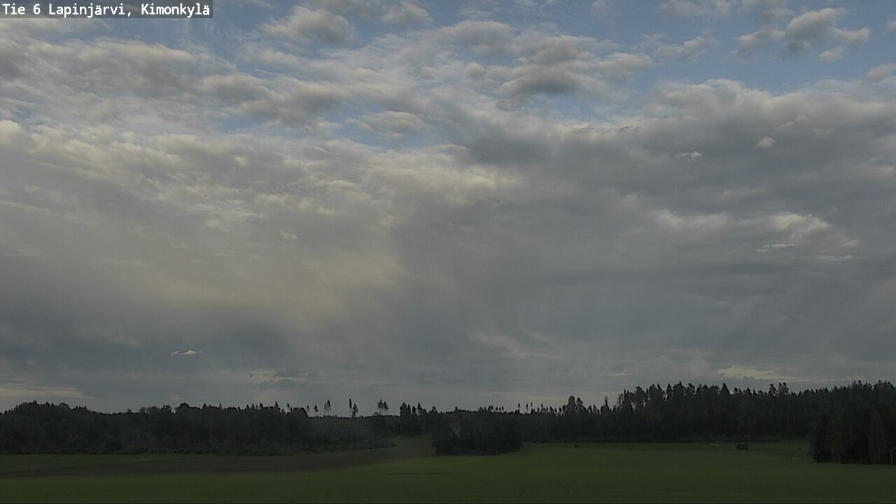 Weather Camera Image Väg 6 Lapinjärvi, Kimoböle, Lapinjärvi, Uusimaa