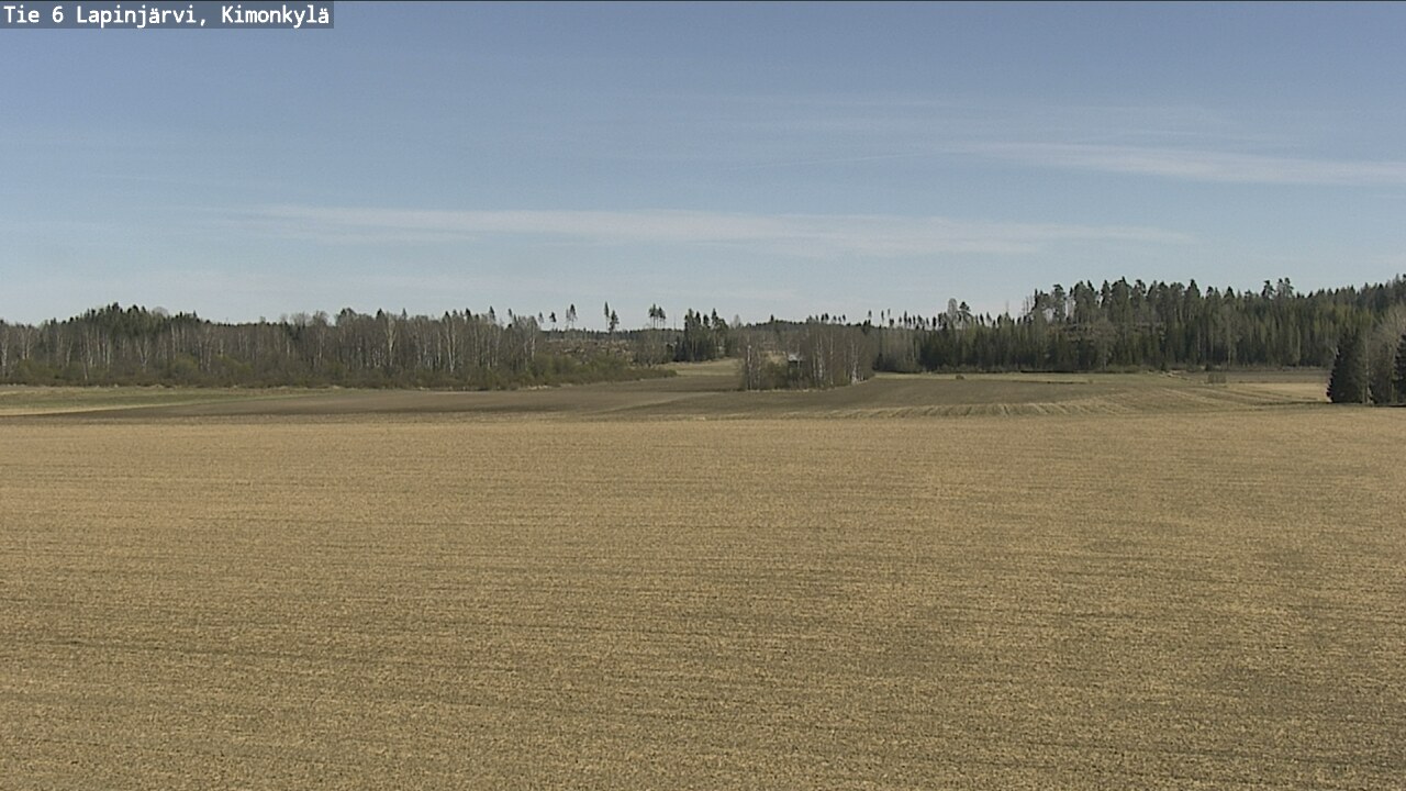 Kelikamerat Kuva Tie 6 Lapinjärvi, Kimonkylä, Lapinjärvi, Uusimaa