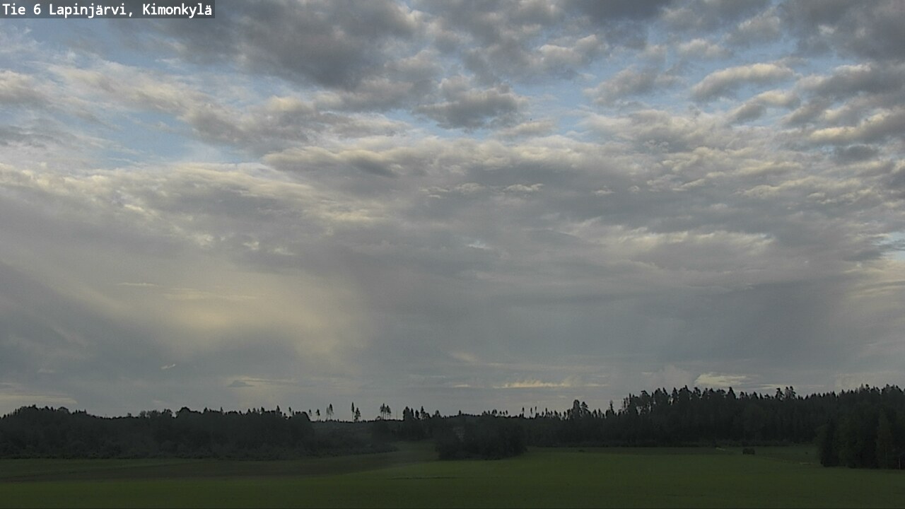 Weather Camera Image Väg 6 Lapinjärvi, Kimoböle, Lapinjärvi, Uusimaa