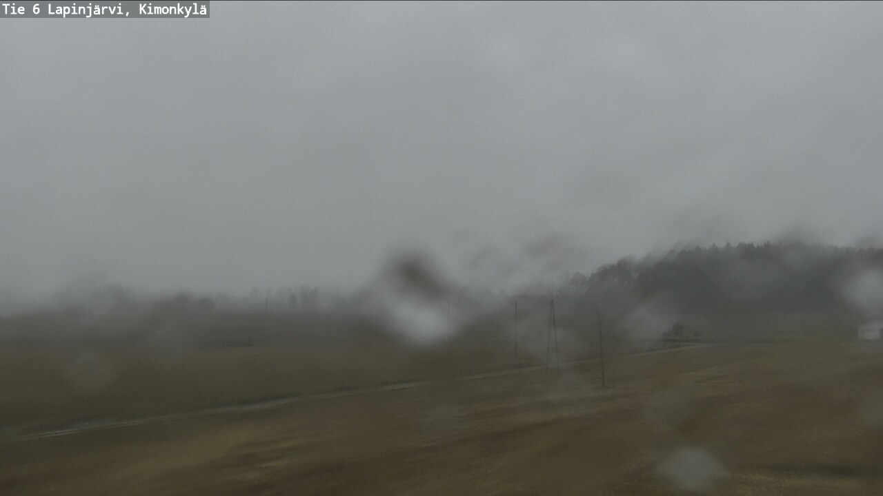 Weather Camera Image Väg 6 Lapinjärvi, Kimoböle, Lapinjärvi, Uusimaa