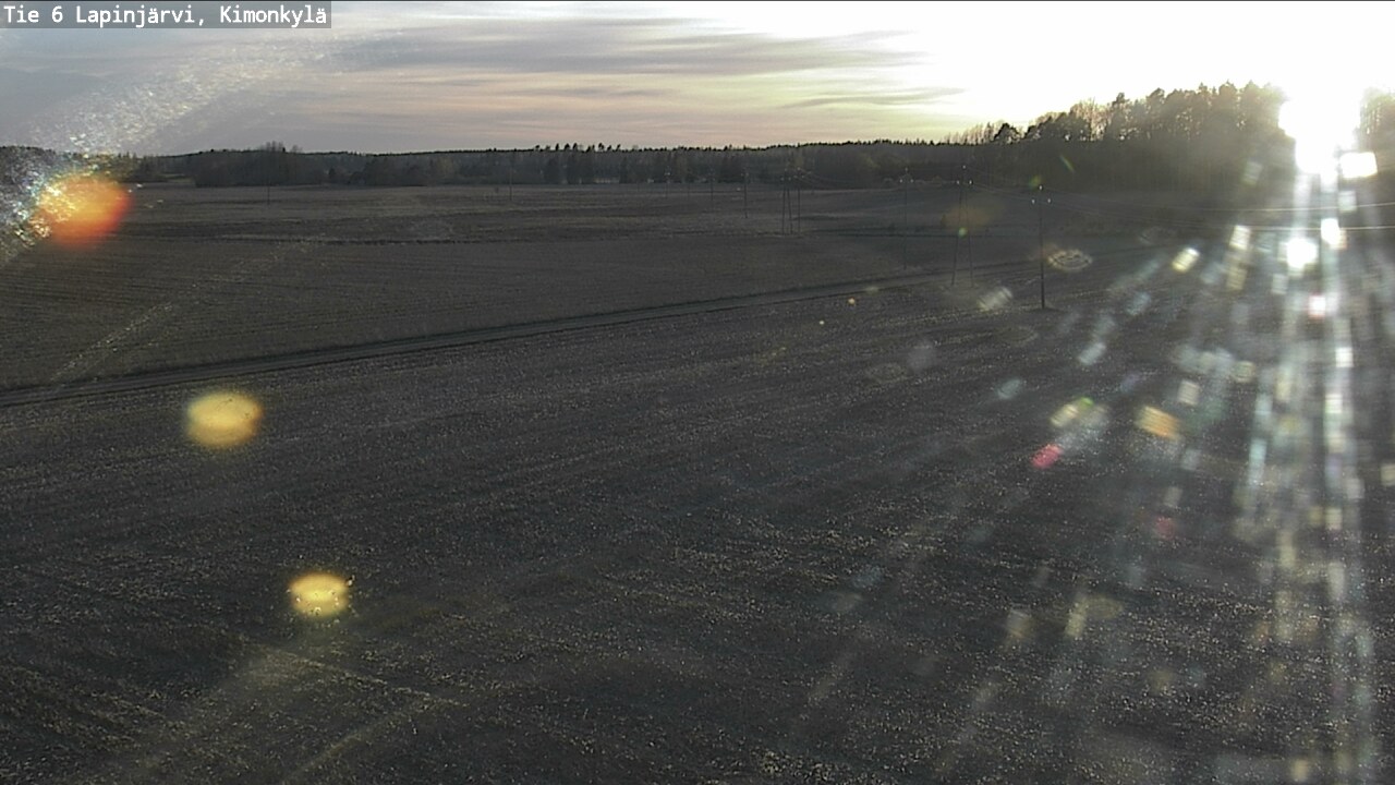 Kelikamerat Kuva Tie 6 Lapinjärvi, Kimonkylä, Lapinjärvi, Uusimaa