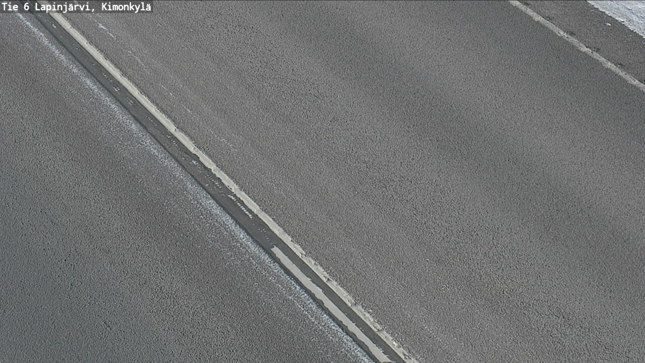 Weather Camera Image Road 6 Lapinjärvi, Kimonkylä, Lapinjärvi, Uusimaa