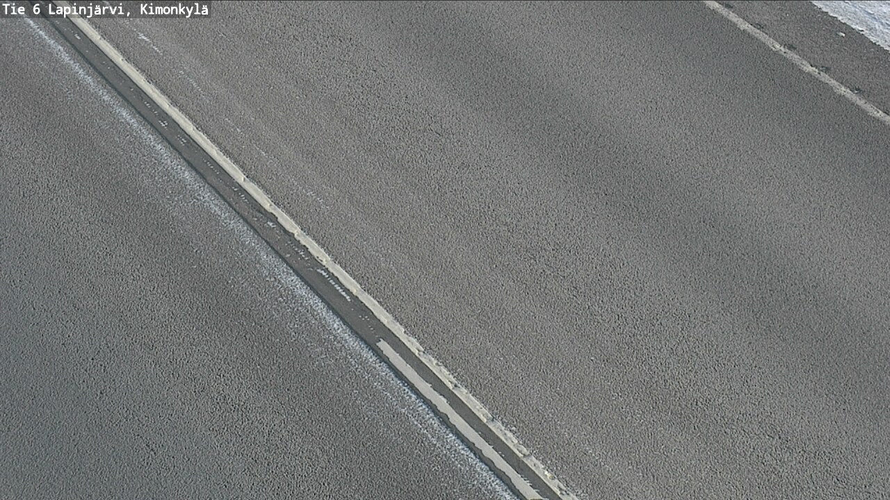 Weather Camera Image Road 6 Lapinjärvi, Kimonkylä, Lapinjärvi, Uusimaa
