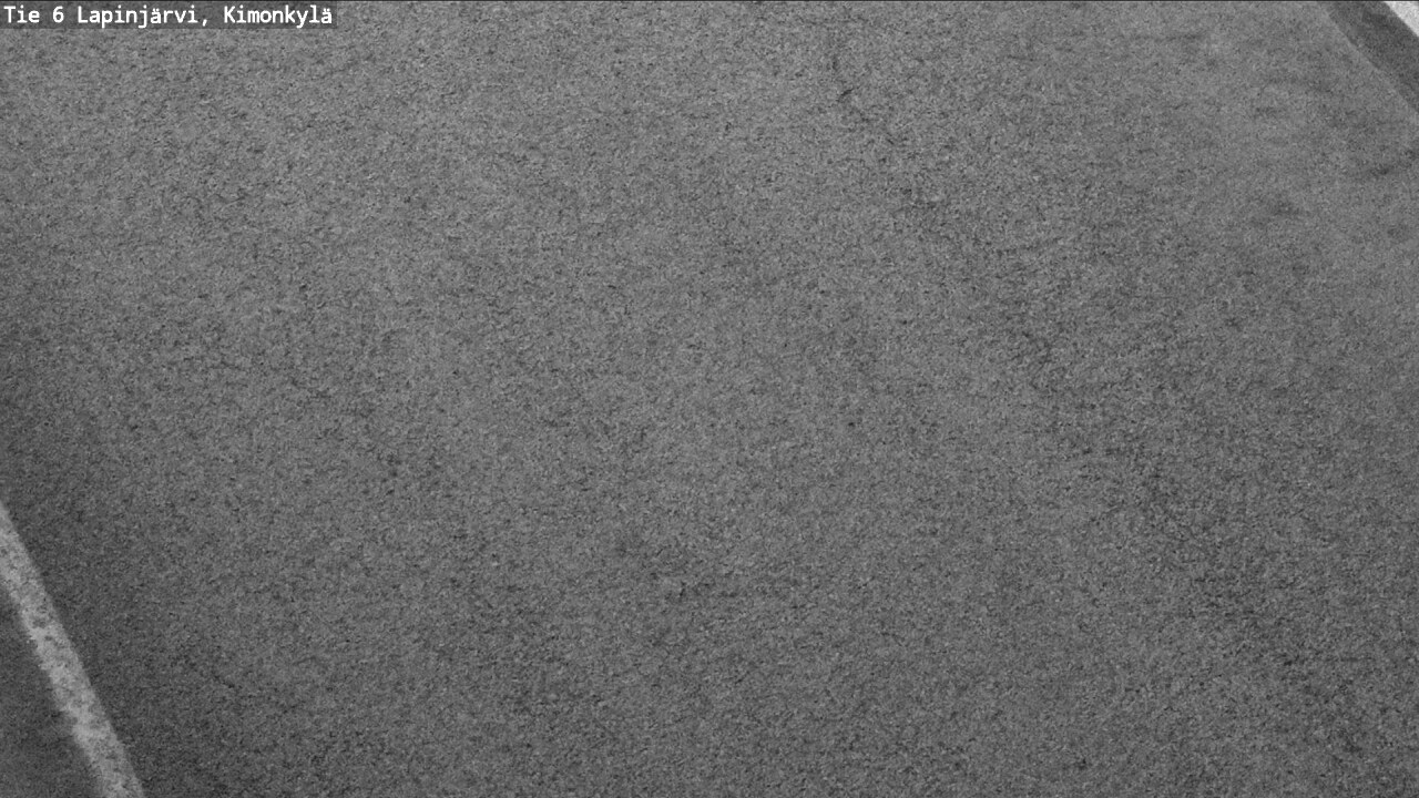 Weather Camera Image Väg 6 Lapinjärvi, Kimoböle, Lapinjärvi, Uusimaa
