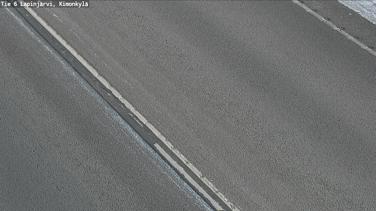 Weather Camera Image Road 6 Lapinjärvi, Kimonkylä, Lapinjärvi, Uusimaa