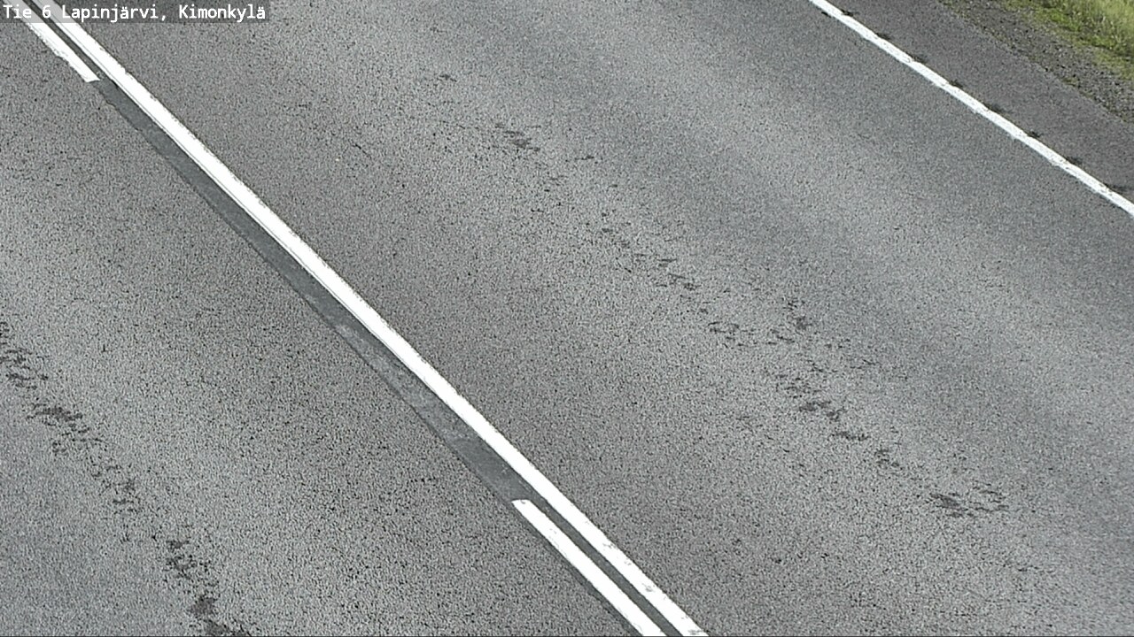 Weather Camera Image Road 6 Lapinjärvi, Kimonkylä, Lapinjärvi, Uusimaa