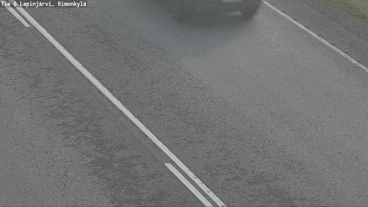 Weather Camera Image Väg 6 Lapinjärvi, Kimoböle, Lapinjärvi, Uusimaa