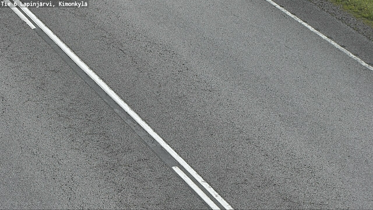 Weather Camera Image Road 6 Lapinjärvi, Kimonkylä, Lapinjärvi, Uusimaa