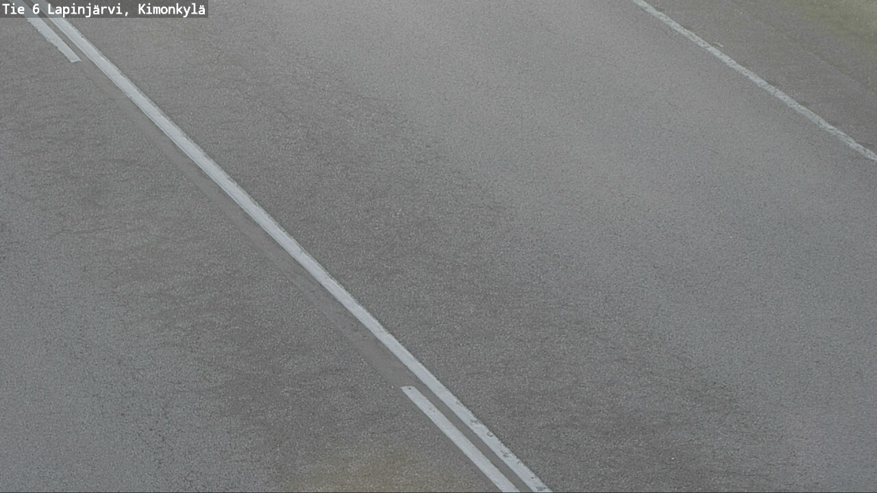 Weather Camera Image Väg 6 Lapinjärvi, Kimoböle, Lapinjärvi, Uusimaa