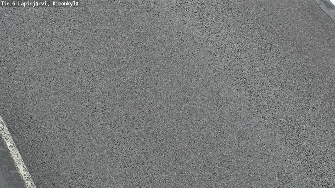 Weather Camera Image Väg 6 Lapinjärvi, Kimoböle, Lapinjärvi, Uusimaa